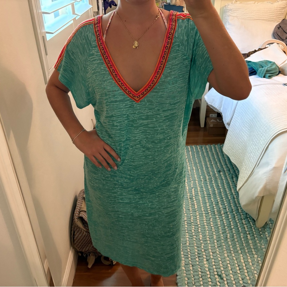 Pitusa V-Neck Swim Cover-Up